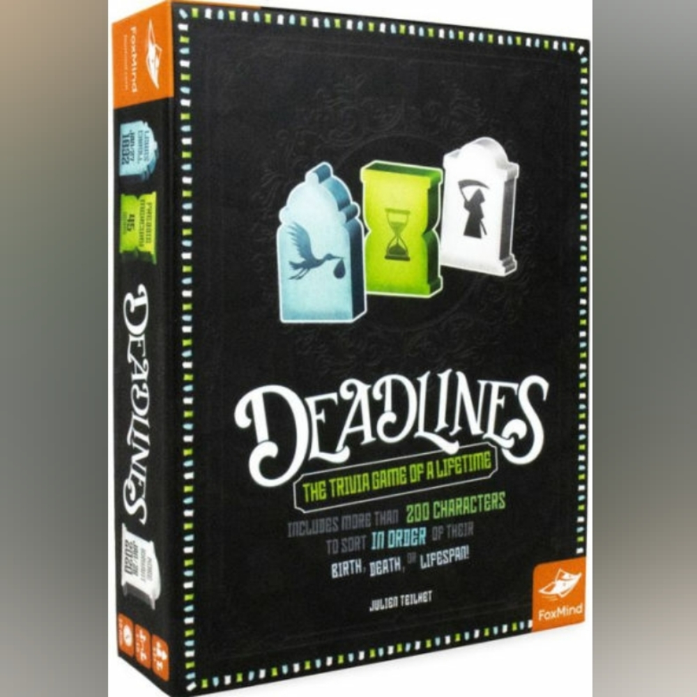 Perfect gift! Deadlines game by FoxMinds